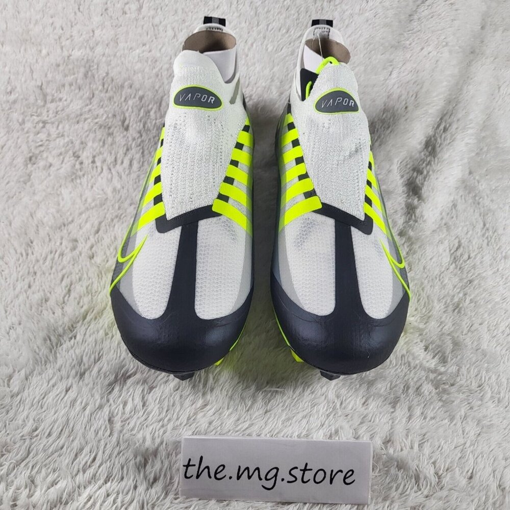 Nike Vapor Edge Elite 360 Flyknit Black White Volt 2022 DQ3558 071 Sz 12 NWOB - Picture 5 of 8